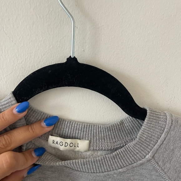 Ragdoll Oversize Sweatshirt Grey - Picture 3 of 6